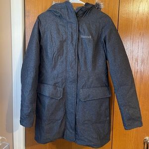 Women’s Marmot Winter Parka Coat - Gray